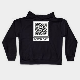 Rick Roll QR Code Kids Hoodie